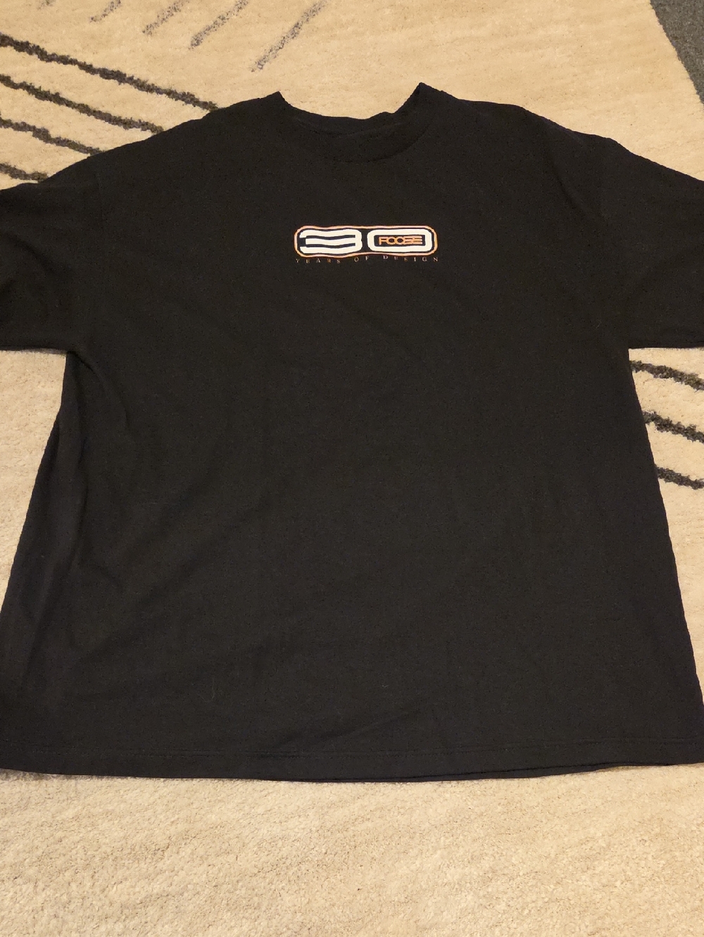 Black Graphic Short Sleeve Crewneck T-Shirt